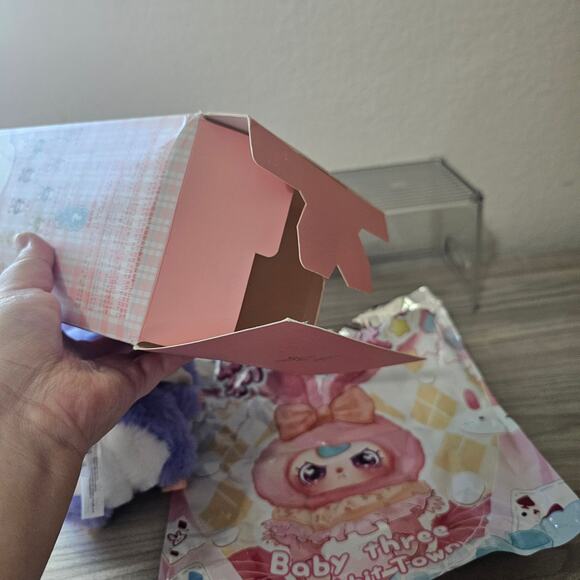 Baby Three Lily Rabbit Town V2 Purple Bunny Special Crying Eyes OPENED CONFIMED - Picture 12 of 12